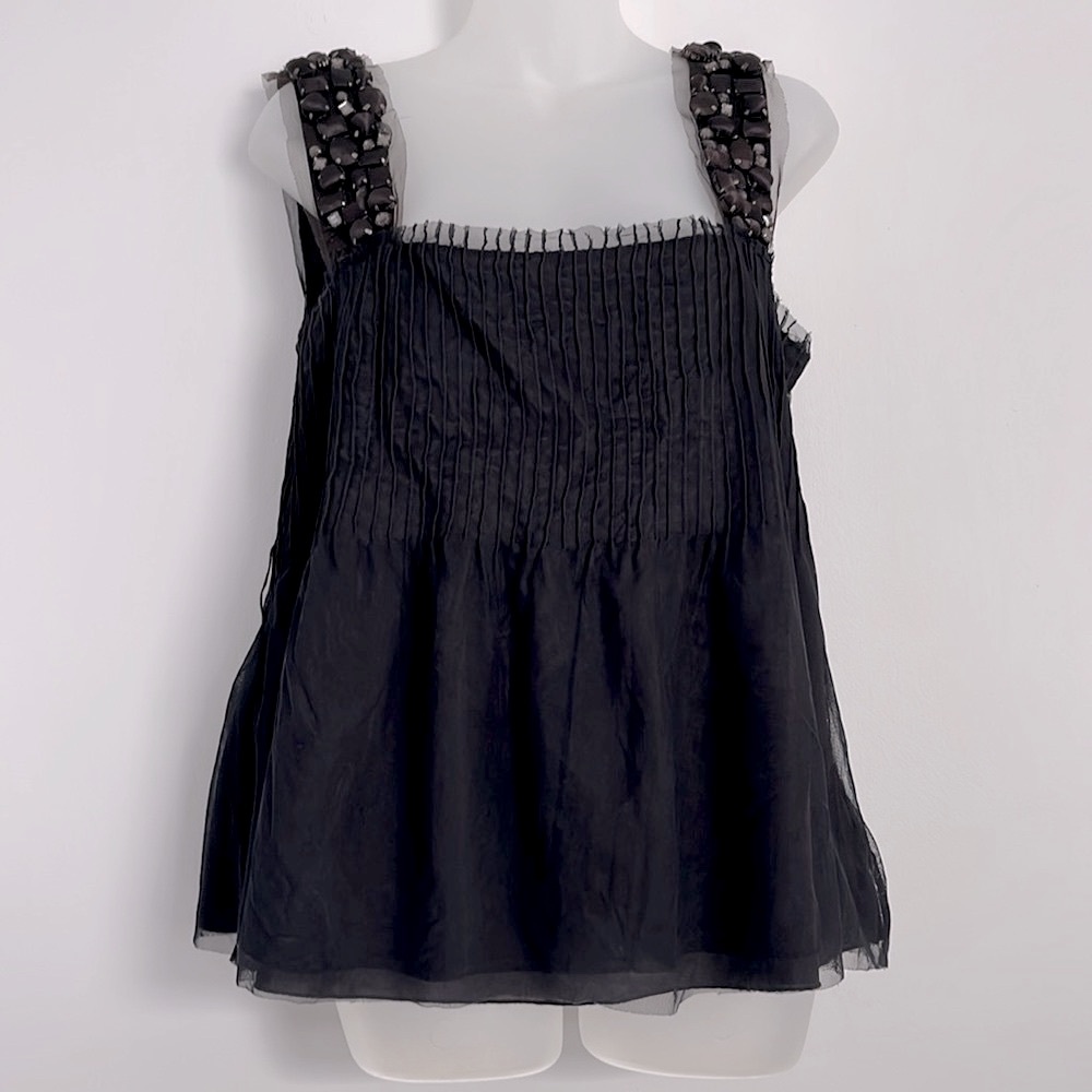 Hoss Intropia beaded top